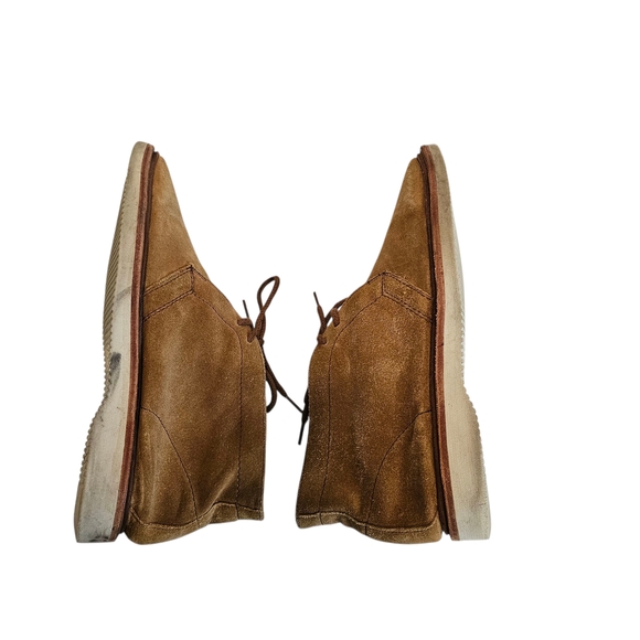 Frye Paul Men\'s Desert Brown Suede Lace Up Chukka Boots Size: 10.5 D Read main image 7